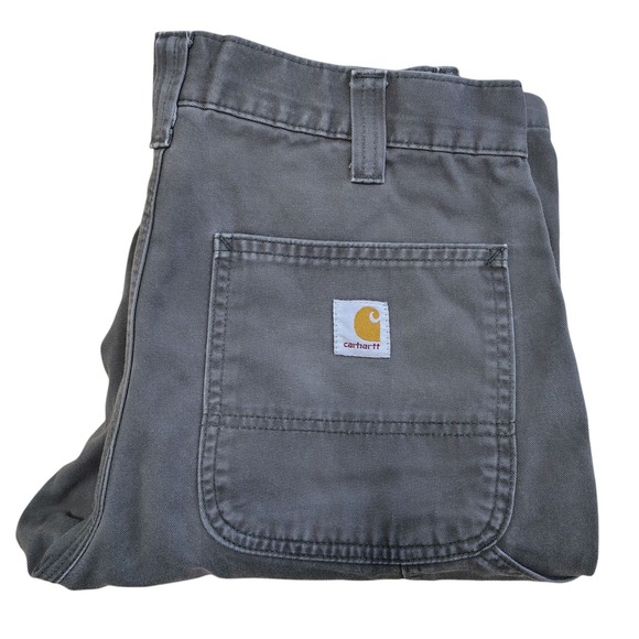 Carhartt Other - Carhartt Men's Pants B324 DFE Relaxed Fit‎ 32x31 Brown Workwear Paint Thrashed